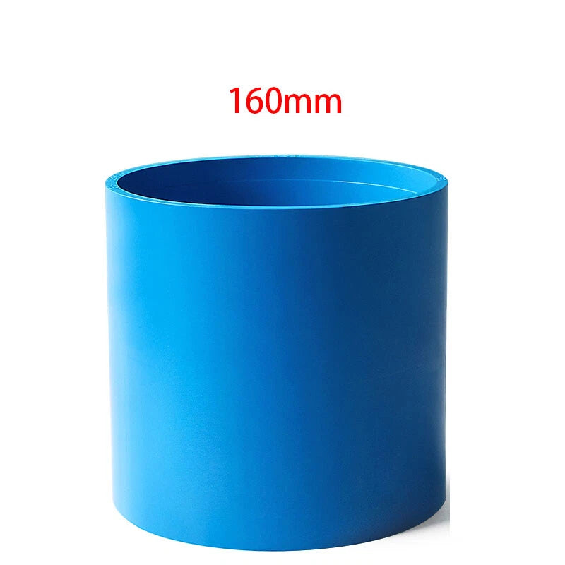 PVC Blau Muffe Rohr Gerade Fitting Klebefittings Rohrverbinder Montage Ø20~160mm