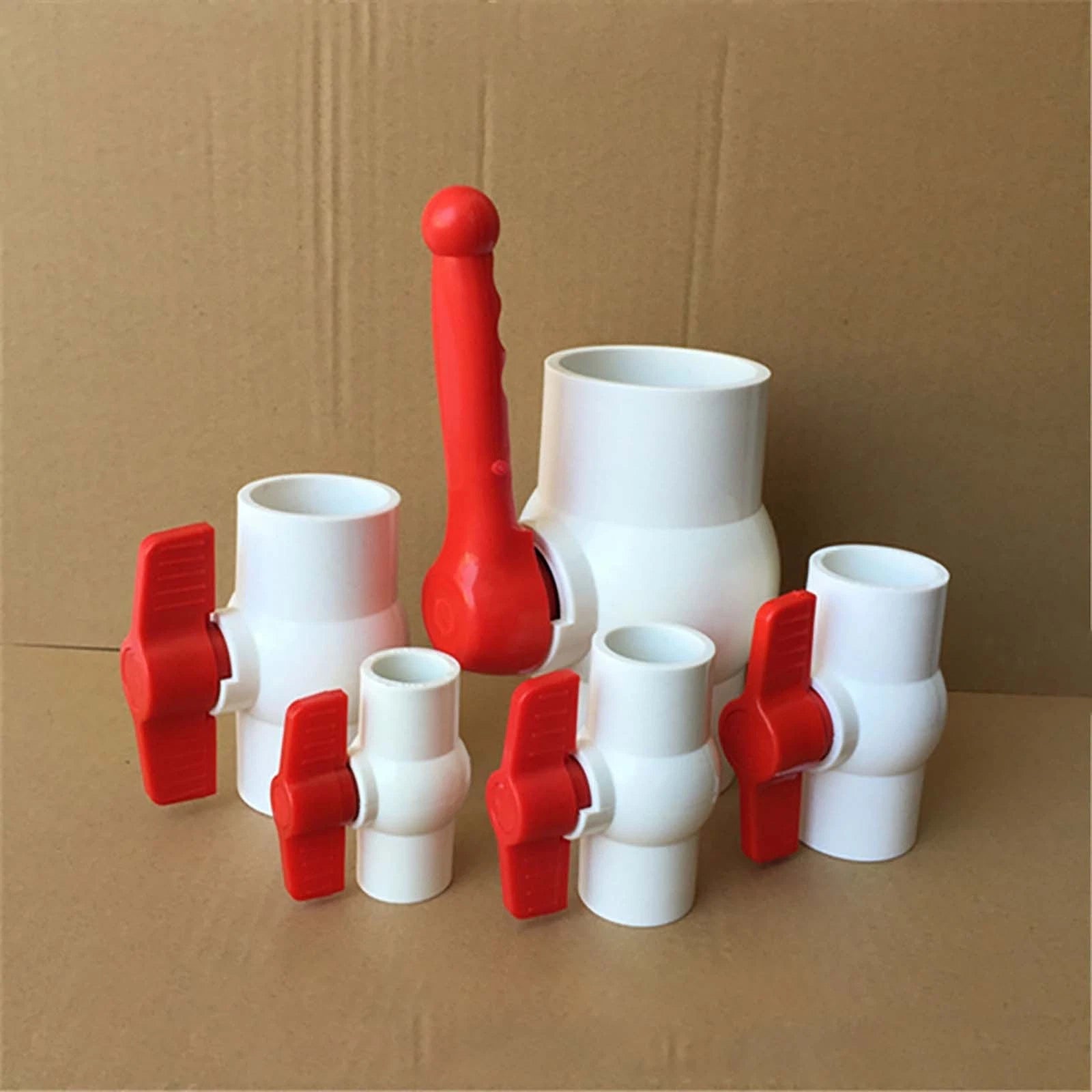 PVC Klebe Fittings Verbinder Bogen Nippel Winkel Hahn Rohr 16 mm Bis 200 mm