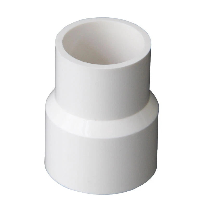 PVC Weiß Reduzierstück Muffe Rohr Fittings Verbinder Klebefittings 20mm~160mm