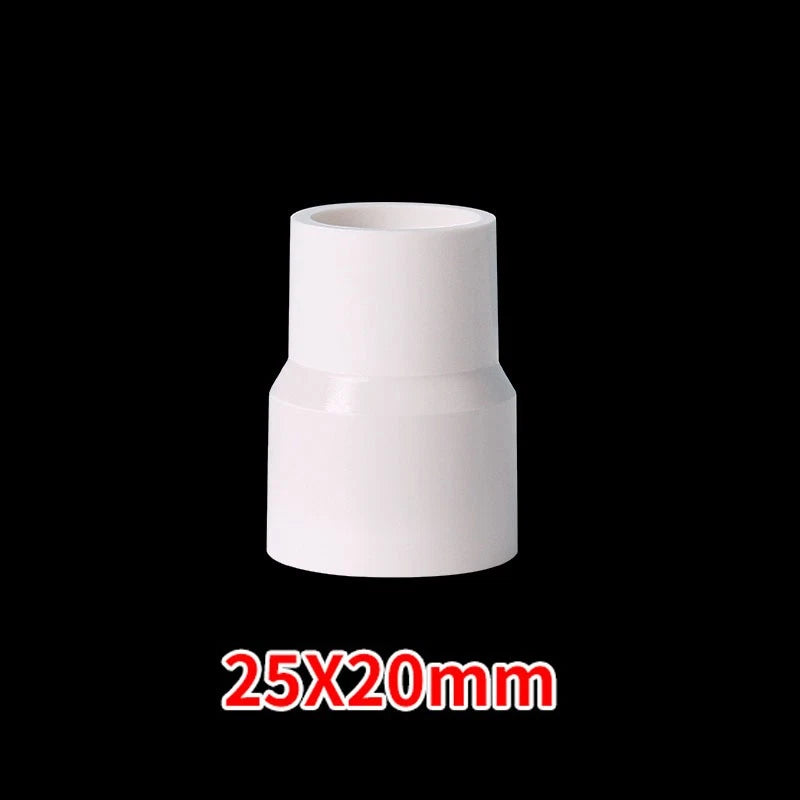PVC Weiß Reduzierstück Muffe Rohr Fitting Klebefittings Ø25*20mm~Ø160*125mm