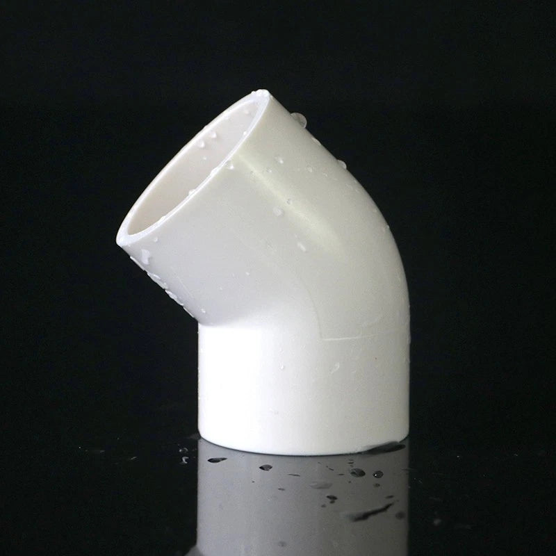 Weiß PVC Klebefittings Rohr Verbinder T-Stück Bogen Winkel Muffe Kreuz 20-160mm