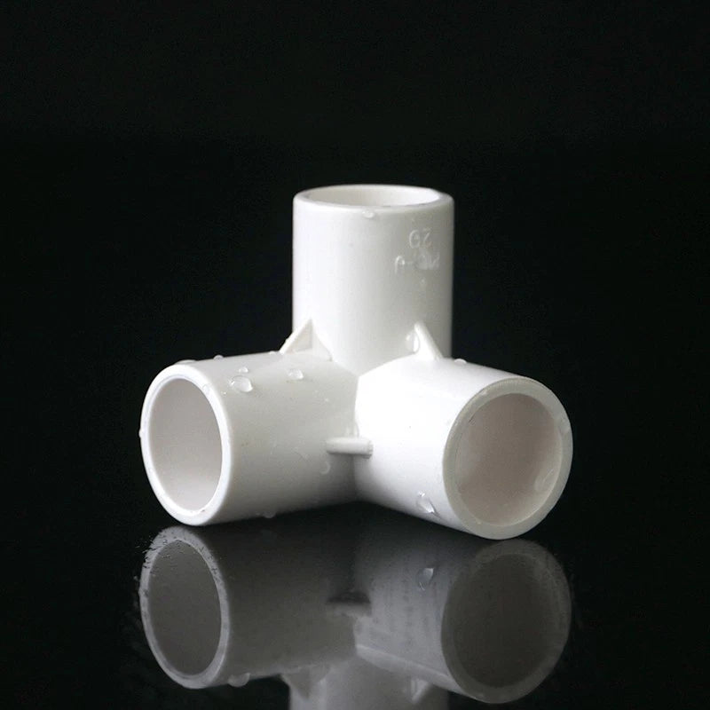 Weiß PVC Klebefittings Rohr Verbinder T-Stück Bogen Winkel Muffe Kreuz 20-160mm