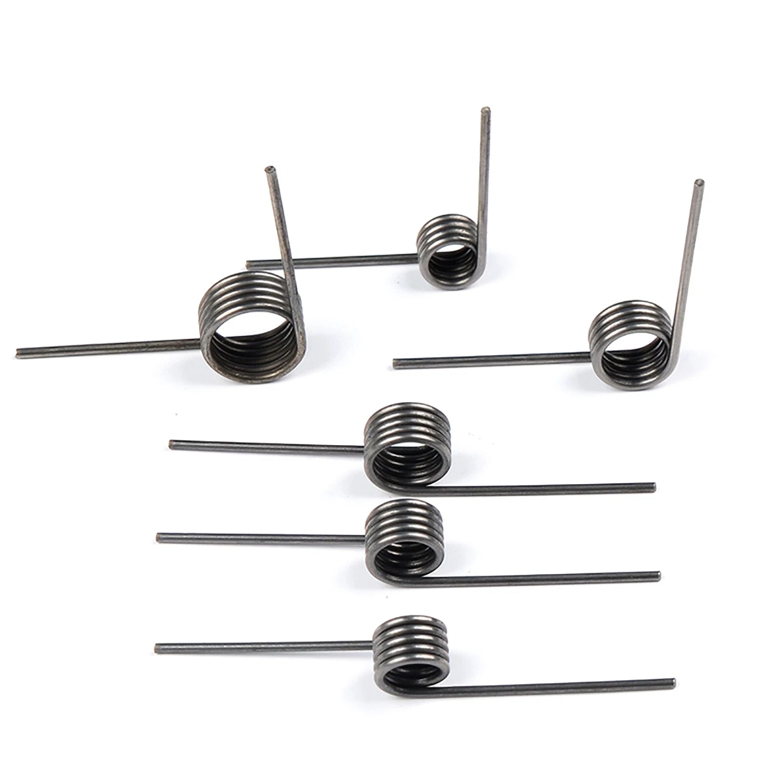d 1,4mm Schenkelfedern/Torsionsfedern/Drehfeder/Spannfeder Edelstahl linke Feder