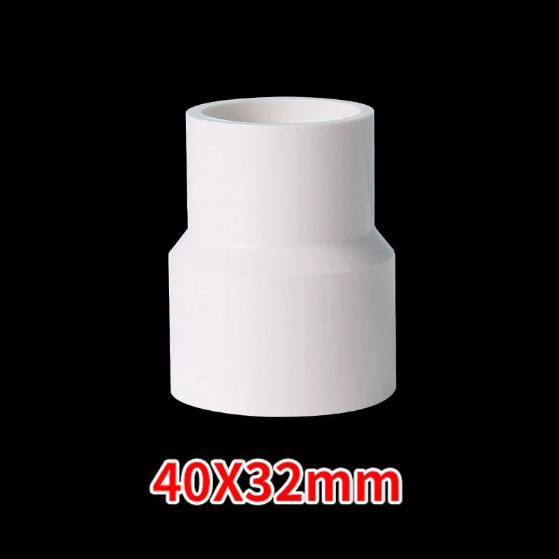 PVC Weiß Reduzierstück Muffe Rohr Fitting Klebefittings Ø25*20mm~Ø160*125mm