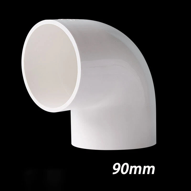 PVC Klebe Fittings Verbinder Bogen Nippel 90° Winkel Winkel Hahn Rohr 16mm-200mm