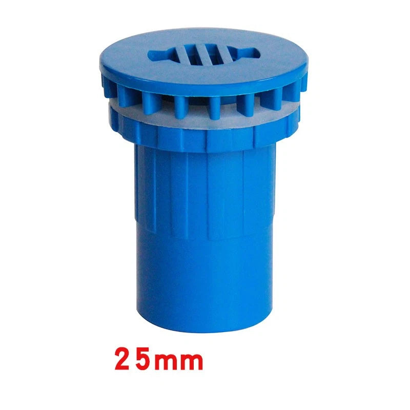 PVC Klebefitting Aquarium Fish Tank Wasser Rohr Fittings Stecker 3 Farbe 20~50mm