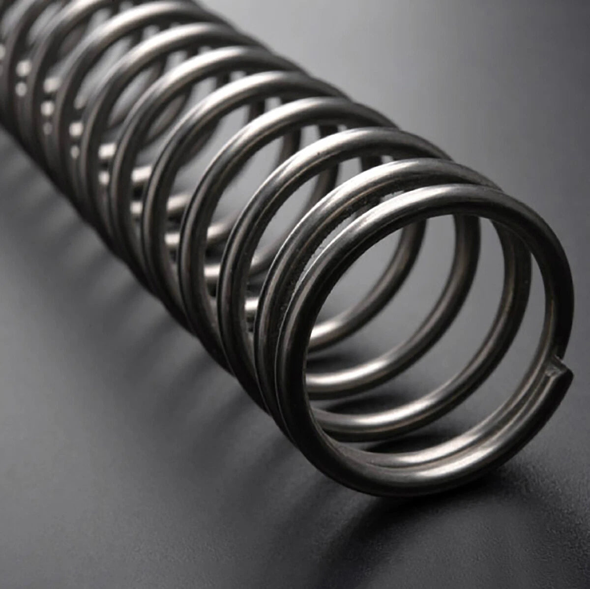 400mm Druckfeden Federstahl Rückstellfedern Compression Spring -Schwarz ALL SIZE
