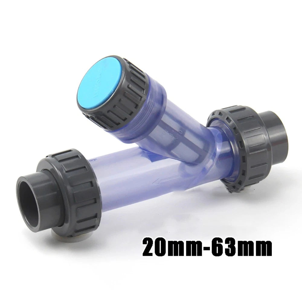 PVC Schmutzfänger, Filtersystem Fittings, Schmutzfilter Schmutzfänger 20mm-63mm