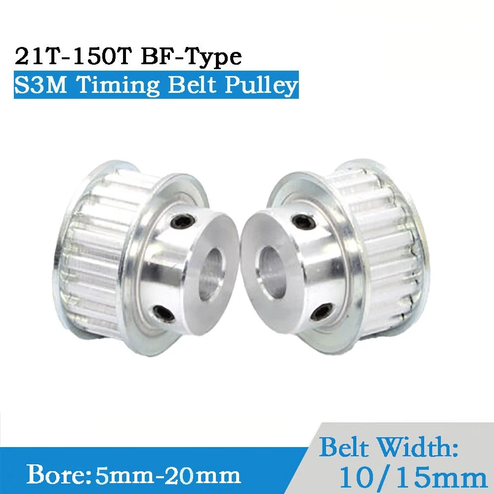 S3M Zahnrad - Pulley/ Riemenscheibe /Zahnriemenrad-21- 150Zähne/Breite 10/15mm