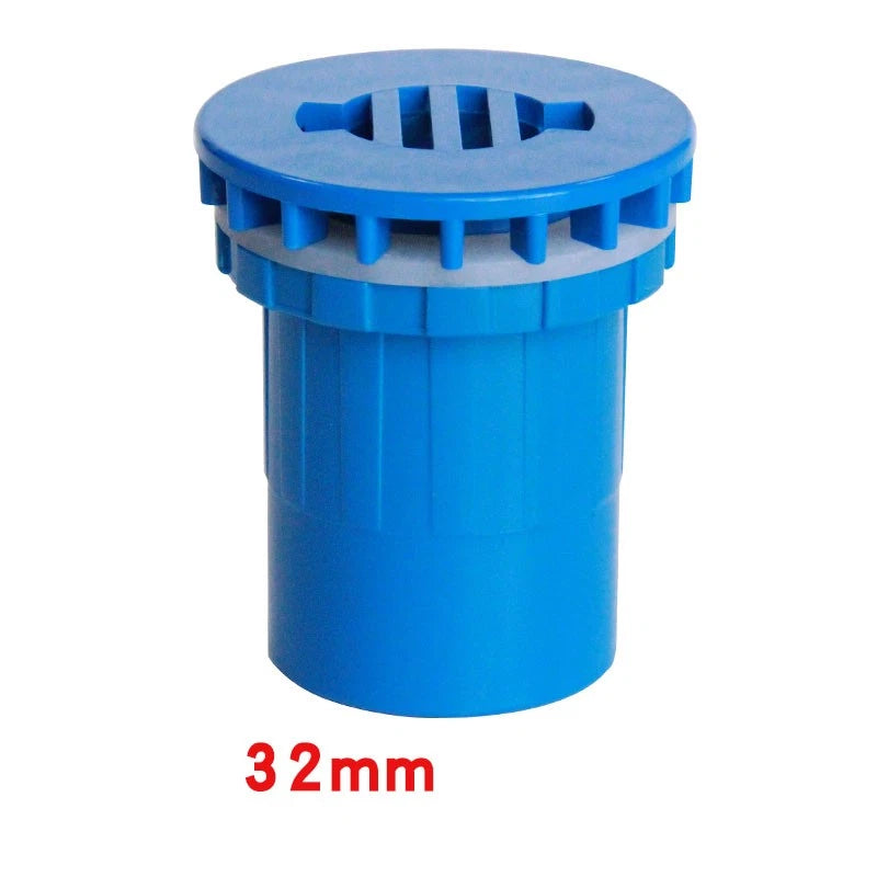 PVC Klebefitting Aquarium Fish Tank Wasser Rohr Fittings Stecker 3 Farbe 20~50mm