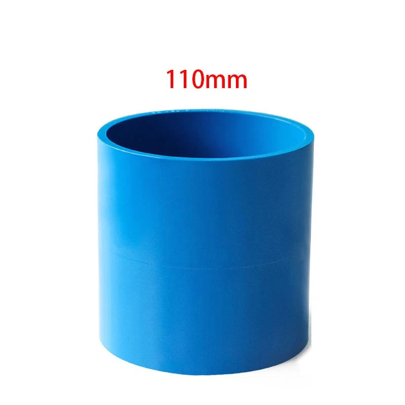 PVC Blau Muffe Rohr Gerade Fitting Klebefittings Rohrverbinder Montage Ø20~160mm