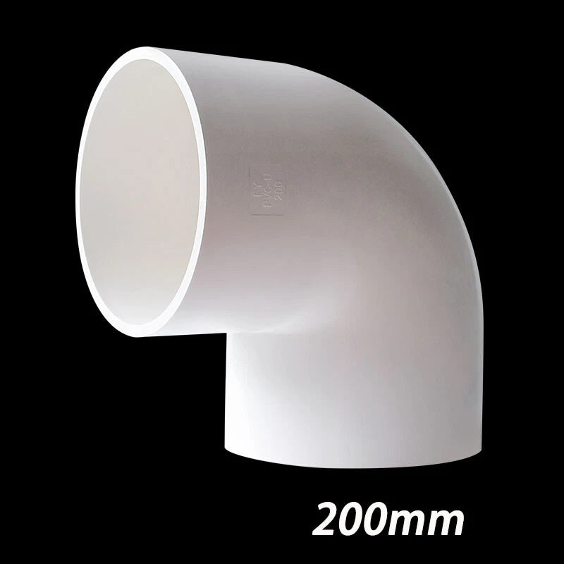 PVC Klebe Fittings Verbinder Bogen Nippel 90° Winkel Winkel Hahn Rohr 16mm-200mm