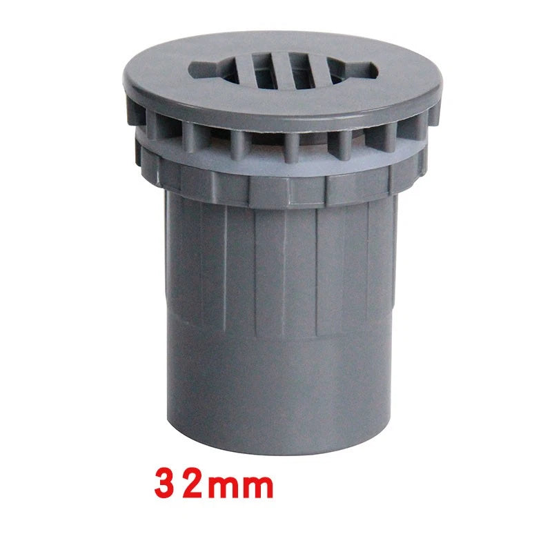 PVC Klebefitting Aquarium Fish Tank Wasser Rohr Fittings Stecker 3 Farbe 20~50mm