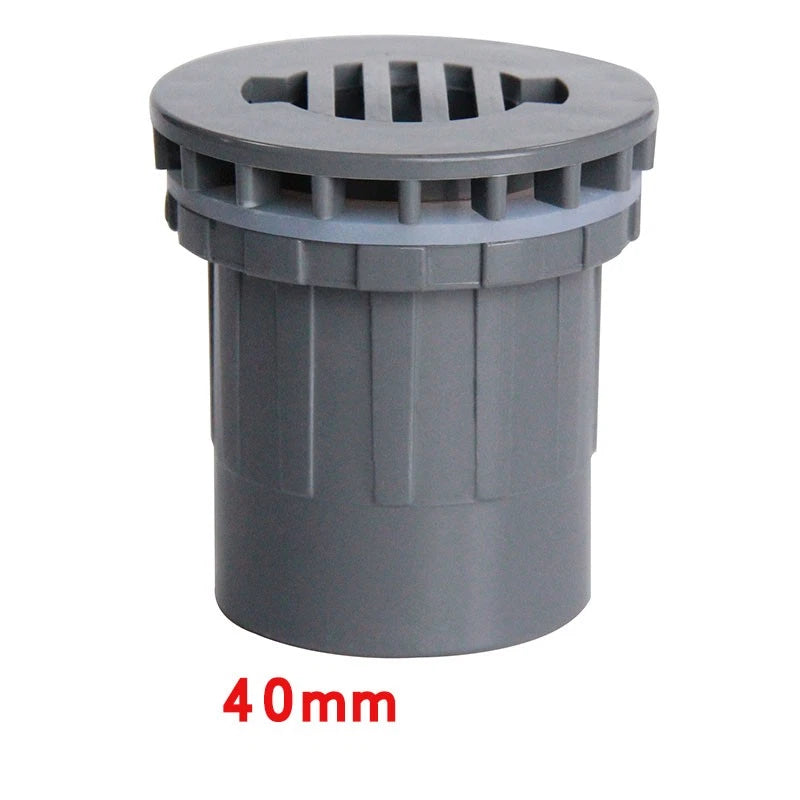 PVC Klebefitting Aquarium Fish Tank Wasser Rohr Fittings Stecker 3 Farbe 20~50mm