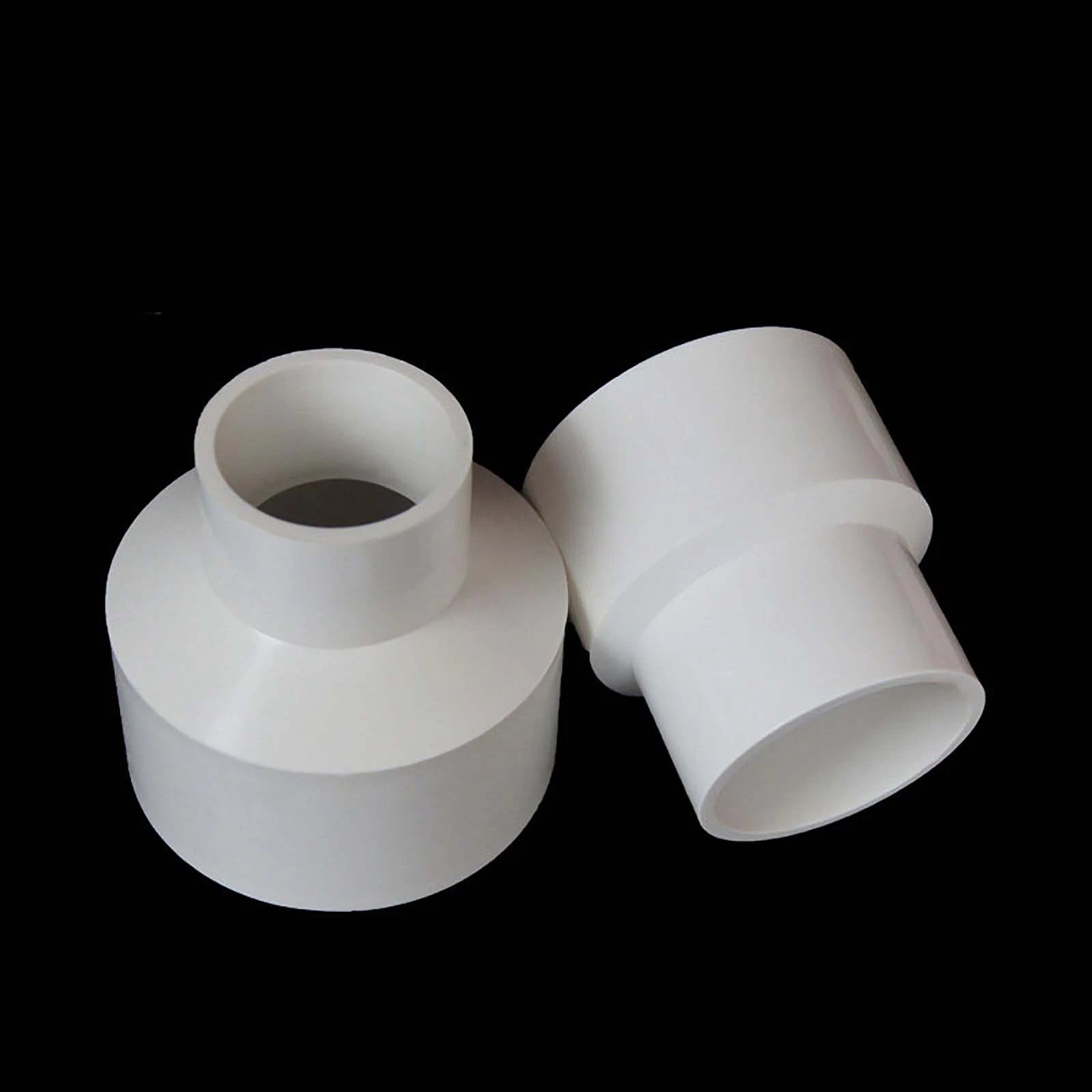 PVC Reduzierstück Muffe Rohr Fitting Klebefittings Lang Konisch weiß Ø25mm-200m