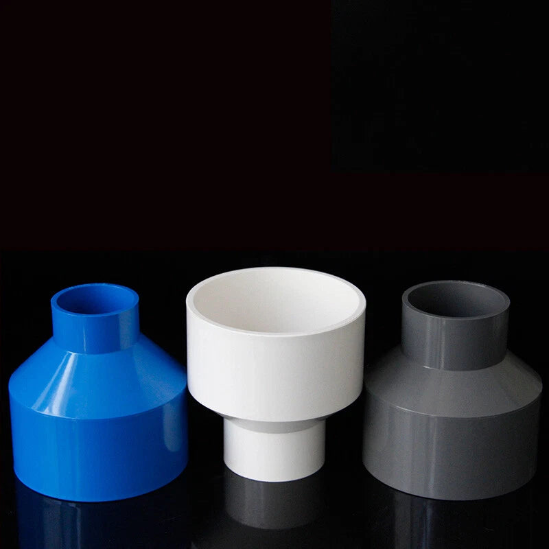 PVC Klebefittings Klebemuffe Rohr Reduzierung 25x20mm-200x160mm Verbindungsstück