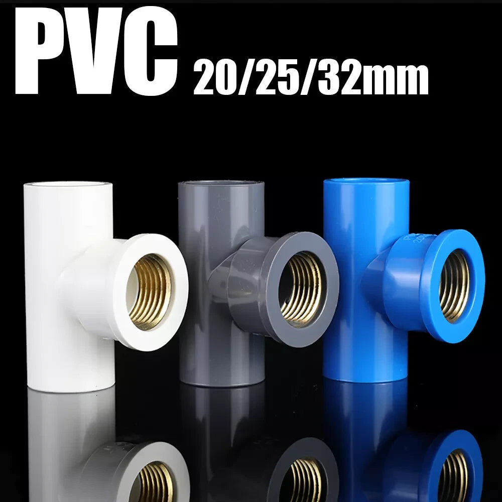 Innengewinde-Kupfer-Rohr Fittings PVC T-Stück Gleiches Reduzierendes Verbinder