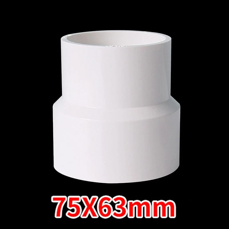 PVC Weiß Reduzierstück Muffe Rohr Fitting Klebefittings Ø25*20mm~Ø160*125mm
