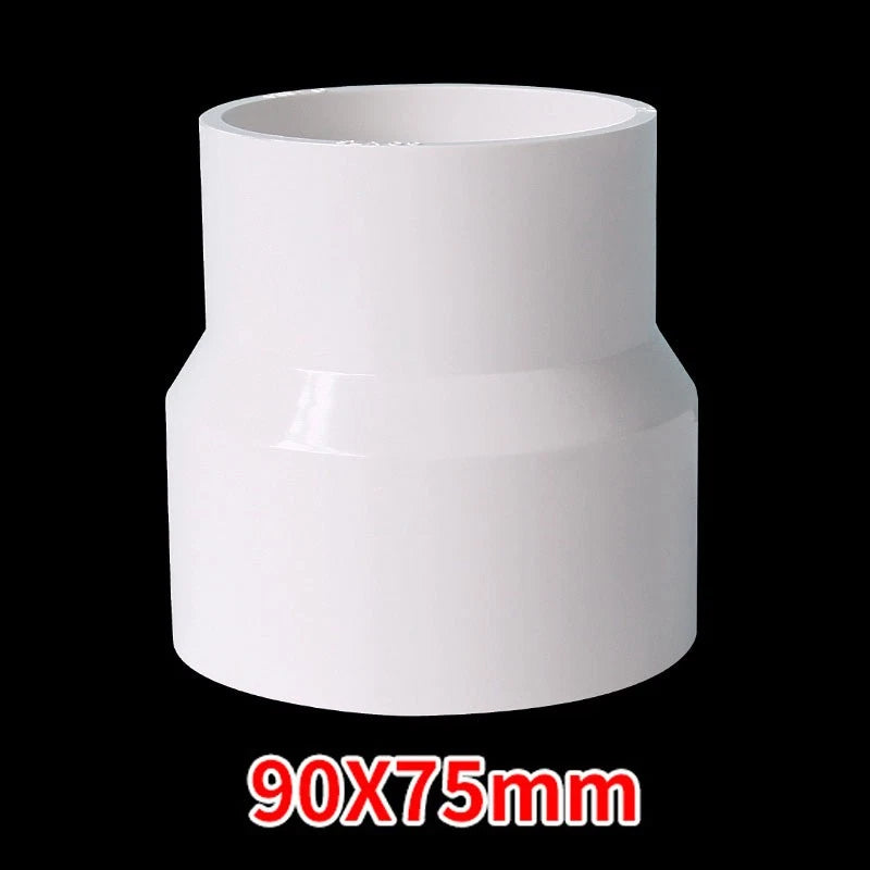 PVC Weiß Reduzierstück Muffe Rohr Fitting Klebefittings Ø25*20mm~Ø160*125mm