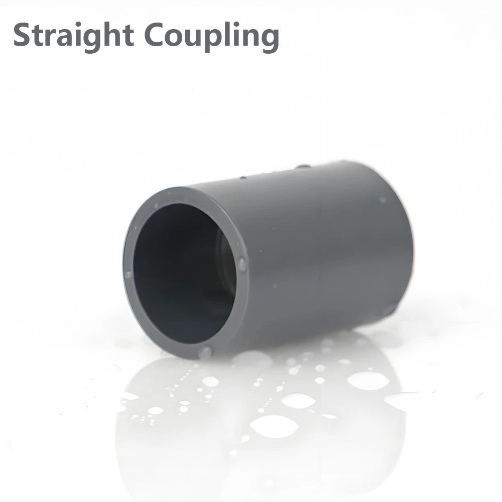 PVC Klebefittings 20 25 32 40 50mm T-Stück Bogen Rohr Winkel Muffe Übergang
