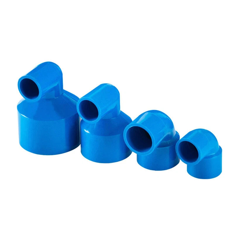PVC Winkel 90 Grad 25*20mm ~ 110*90mm Klebemuffe Fittings PN16 - Reduzierwinkel