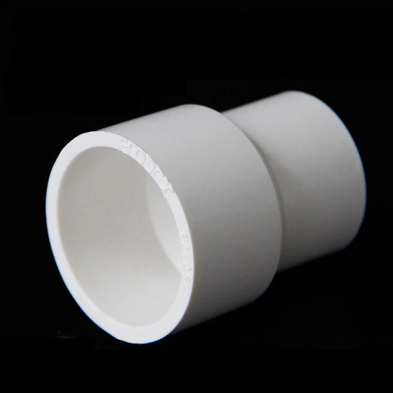Ø 20mm-200mm PVC Reduzierstück Muffe Rohr Fitting Klebefittings Lang Konisch Neu