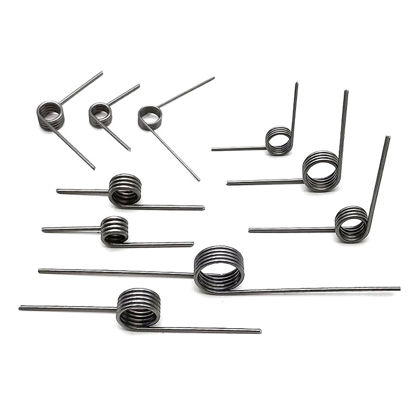 Schenkelfeder Drehfeder Torsionsfeder Federstahl 90 180 Grad Rückholfeder DIY