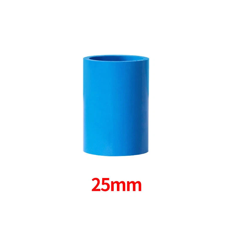 PVC Blau Muffe Rohr Gerade Fitting Klebefittings Rohrverbinder Montage Ø20~160mm