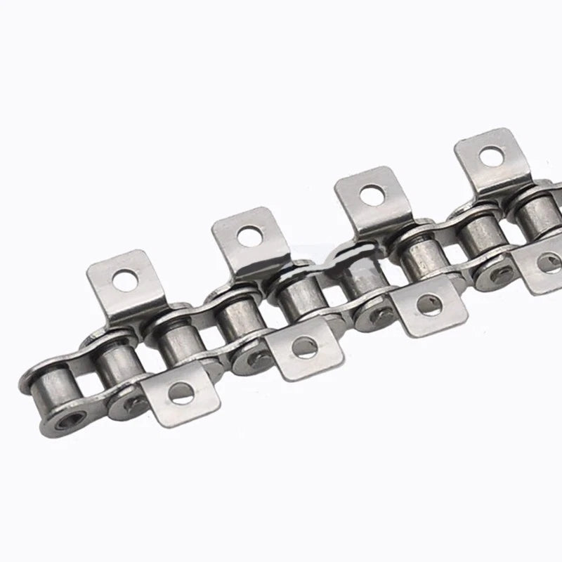 08B-1 Rollenkette 1/2" Antriebskette Rostfreier Stahl Förderkette Roller Chain