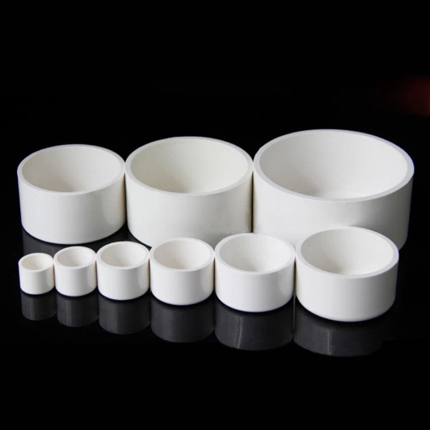 20mm - 200mm PVC Rohr-Fittings Endkappe Endstecker Deckel Stopfen Weiß Grau Blau