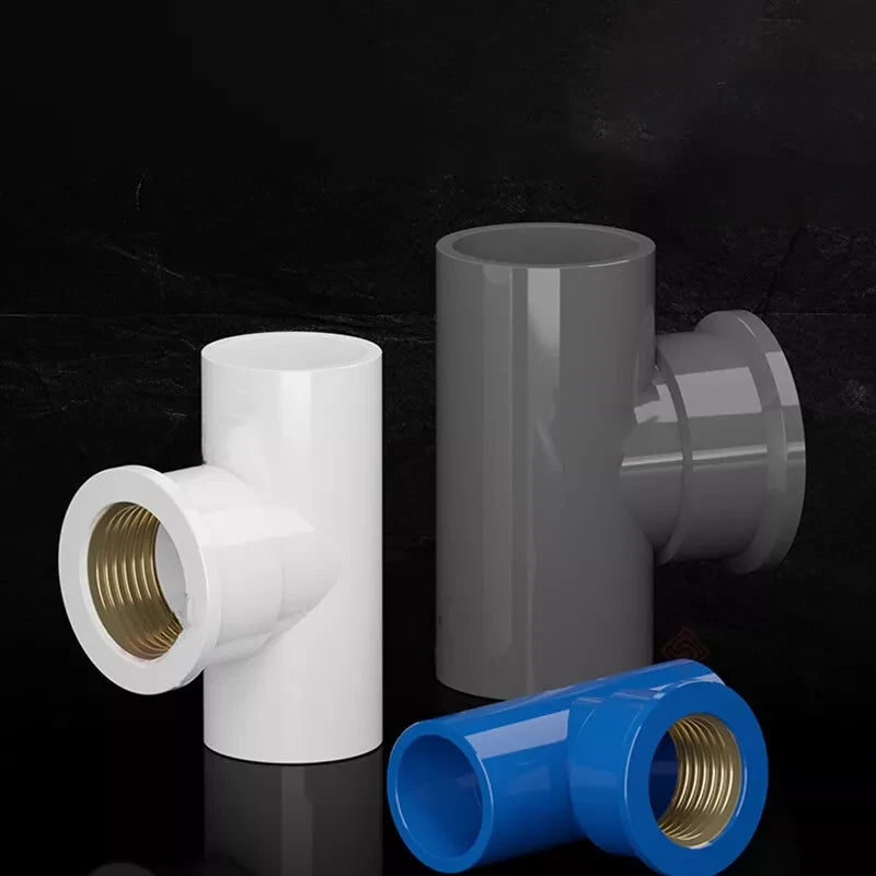 Innengewinde-Kupfer-Rohr Fittings PVC T-Stück Gleiches Reduzierendes Verbinder