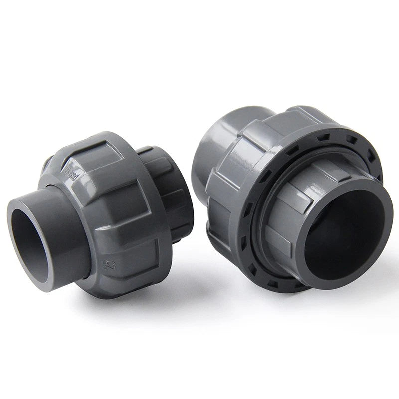 PVC Gerade Verschraubung Rohrverbinder Klebemuffe Fittings DN15-DN40 20-50mm