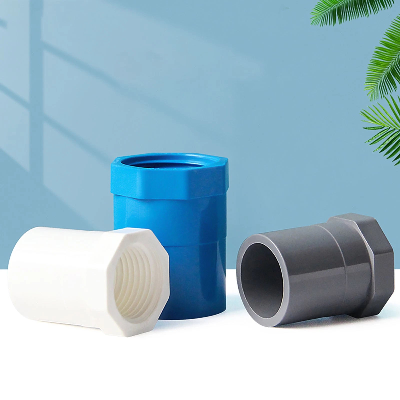 16 20 25 32-110mm PVC Fittings Aquarium Pool Verrohrung Rohr Winkel Muffe T-St