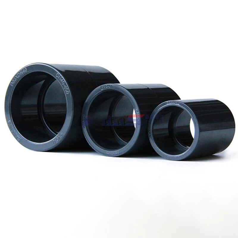 PVC Rohr 20mm bis 200mm Klebe Fittings Verbinder Muffe Klebefitting Klebemuffe