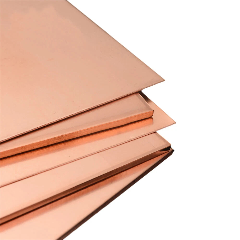 Kupferblech verschiedene Stärken und Größen Copper Sheet 0.5 0.6 0.8 1 2 3 4 5 6
