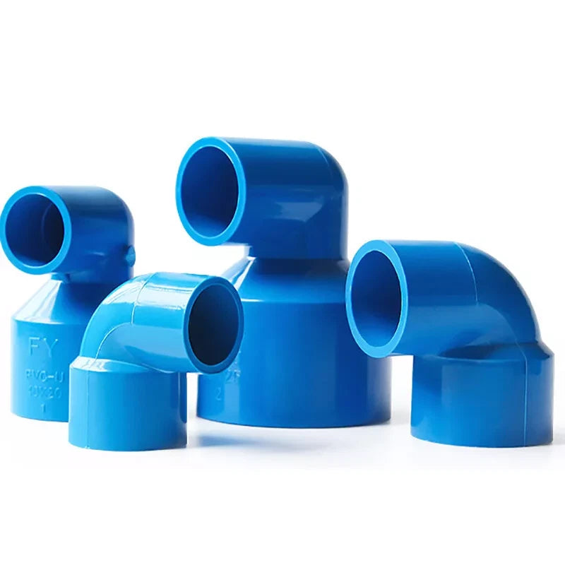 PVC 90° Ellenbogen Reduzierung Klebe Fittings Klebemuffe | Klebefitting 20~110mm