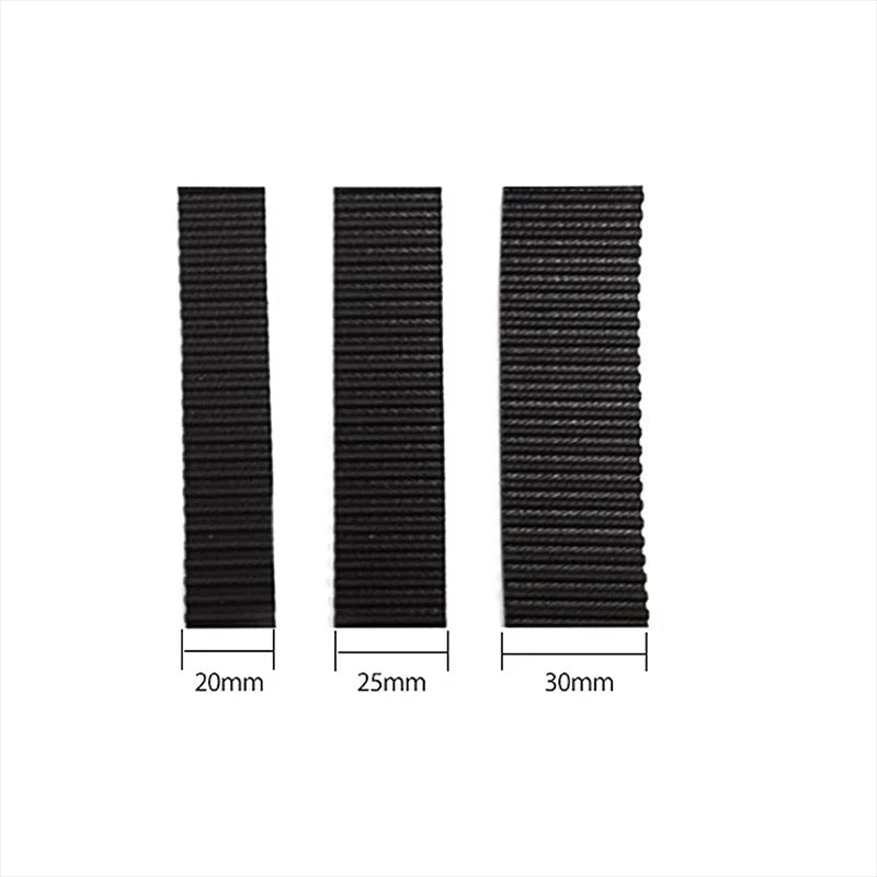 HTD 5M Rubber Timing Belt — Pitch 5mm, Width 20/25/30mm, 175–810mm Loop