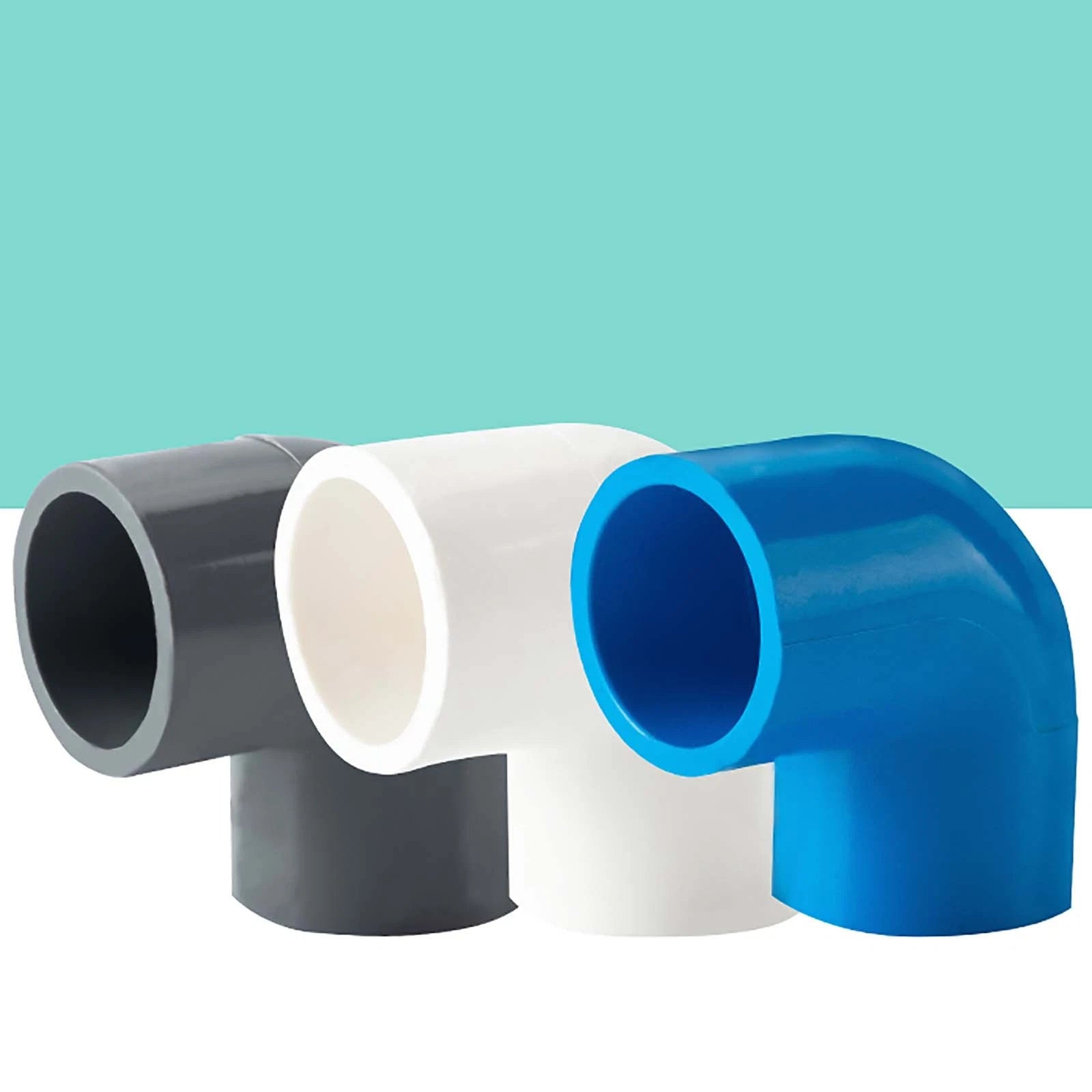 PVC Klebe Fittings Verbinder Bogen Nippel Winkel Hahn Rohr 16 mm Bis 200 mm