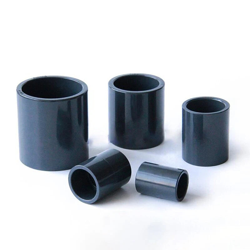 PVC Rohr 20mm bis 200mm Klebe Fittings Verbinder Muffe Klebefitting Klebemuffe