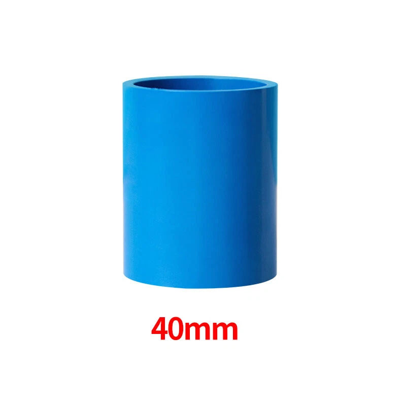 PVC Blau Muffe Rohr Gerade Fitting Klebefittings Rohrverbinder Montage Ø20~160mm
