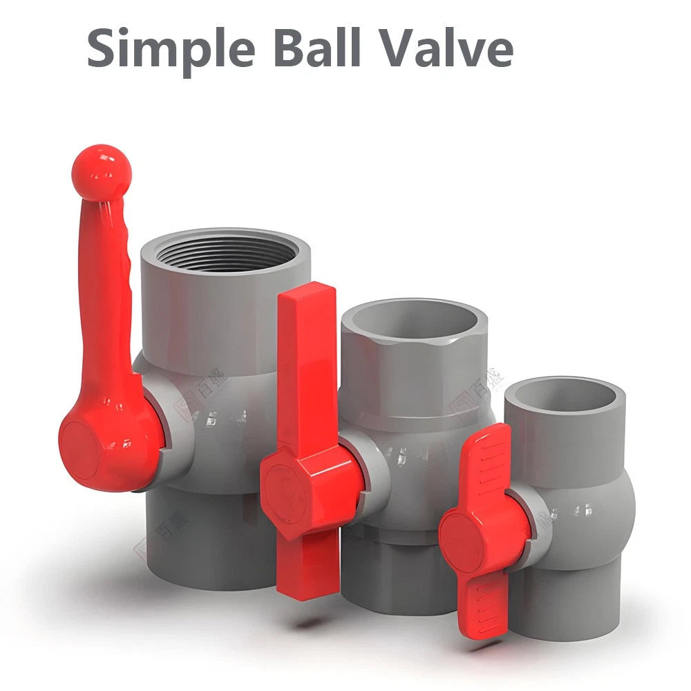 PVC Klebefittings 20 25 32 40 50mm T-Stück Bogen Rohr Winkel Muffe Übergang