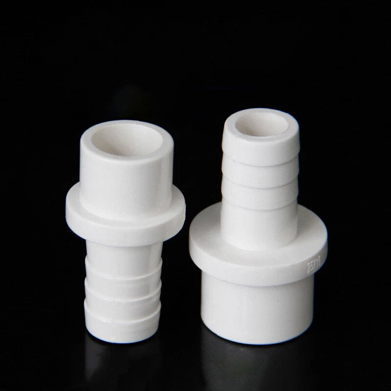 Weiß PVC Klebefittings Rohr Verbinder T-Stück Bogen Winkel Muffe Kreuz 20-160mm