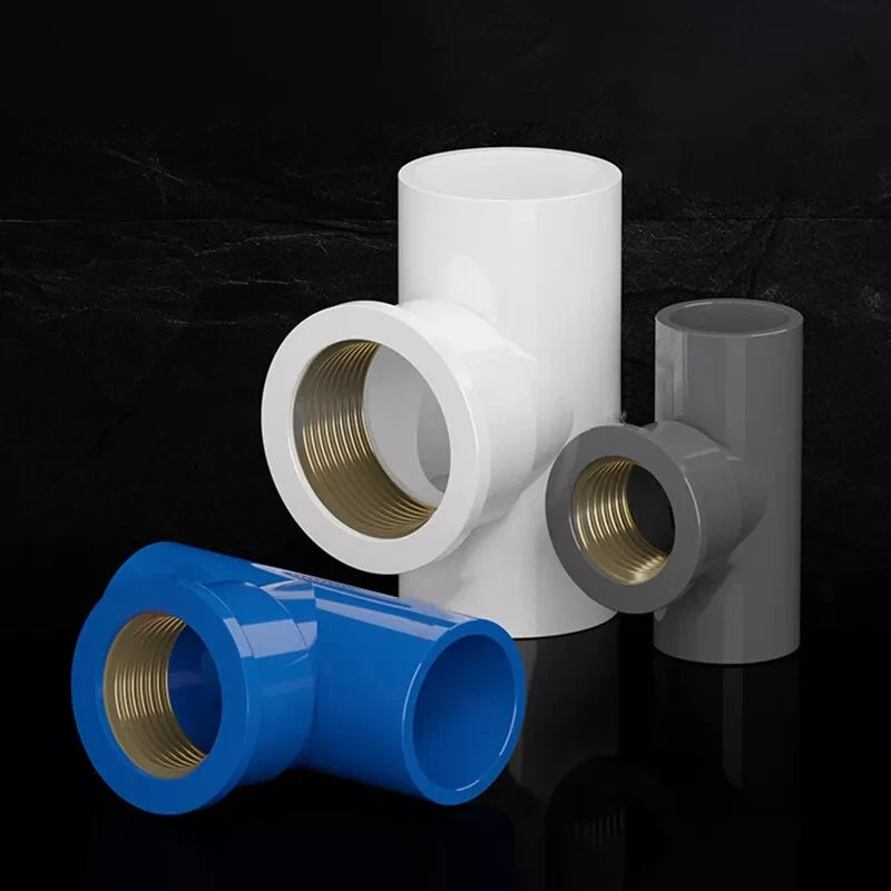 Innengewinde-Kupfer-Rohr Fittings PVC T-Stück Gleiches Reduzierendes Verbinder