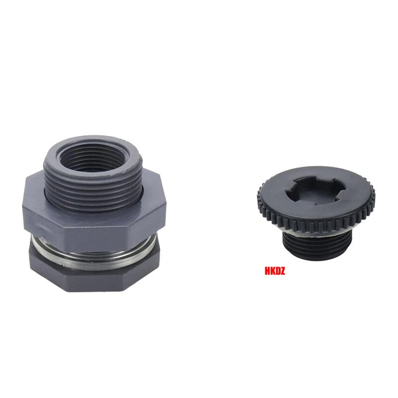 PVC Gewinde Fittings Tankdurchführung Wassertankanschluss Behälteranschluß Pool