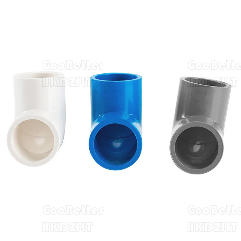 PVC Klebe Fittings 90° Winkel Bogen Verbinder Muffe Klebemuffen Klebefitting