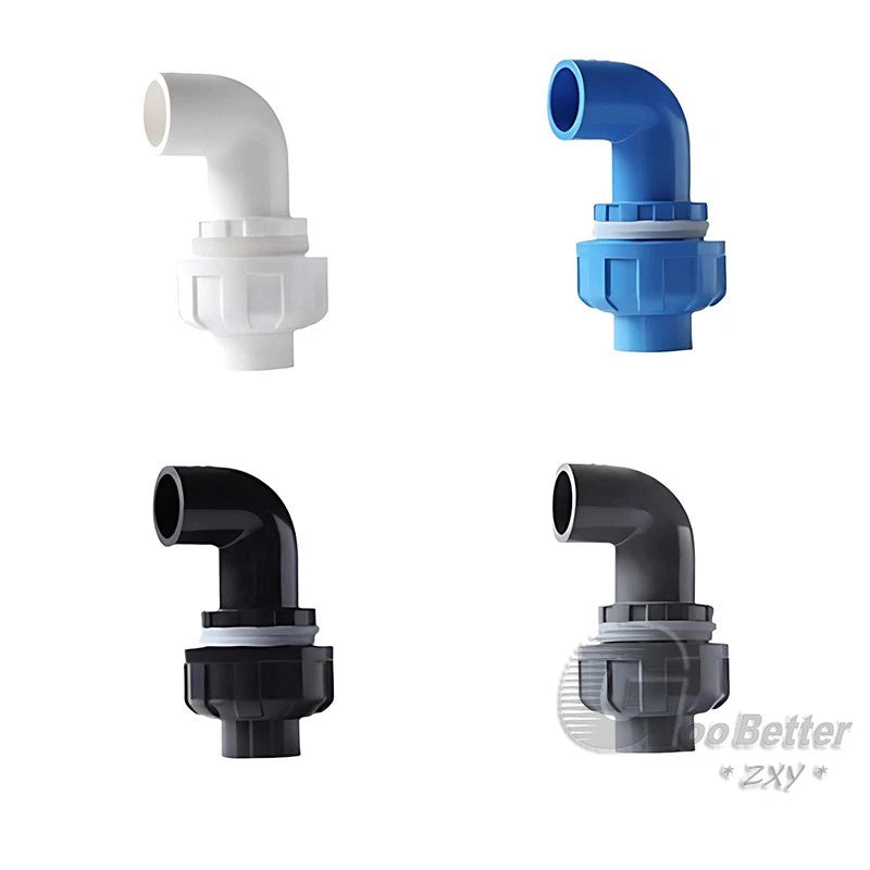 PVC Klebefittings 20 25 32 40 50 75 110-250mm Bogen Rohr Winkel Muffe Übergang