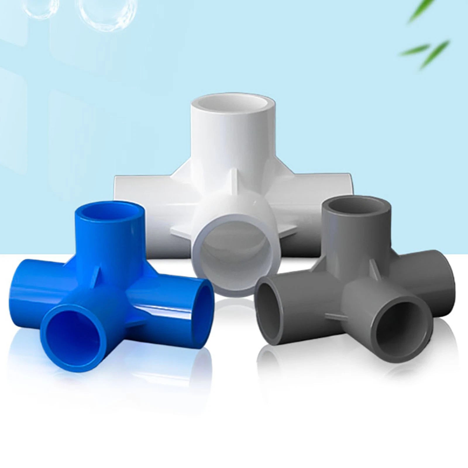 PVC Klebe Fittings Verbinder Bogen Nippel Winkel Hahn Rohr 16 mm Bis 200 mm