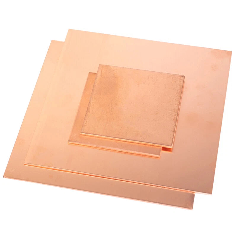 Kupferblech verschiedene Stärken und Größen Copper Sheet 0.5 0.6 0.8 1 2 3 4 5 6