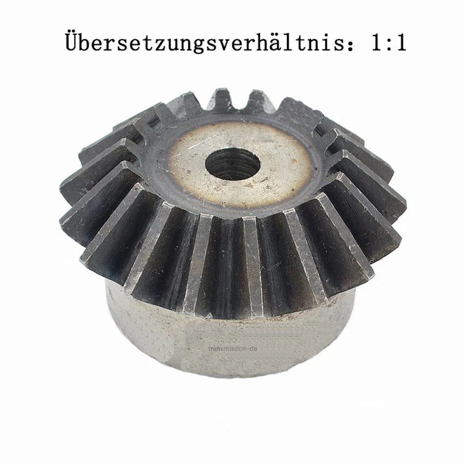 1 Mod Kegelrad 15-30 Zähne Kegelzahnrad Übersetzung 1:1 1M 15T-30T Bevel Gear