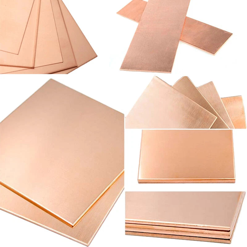 Kupferblech verschiedene Stärken und Größen Copper Sheet 0.5 0.6 0.8 1 2 3 4 5 6